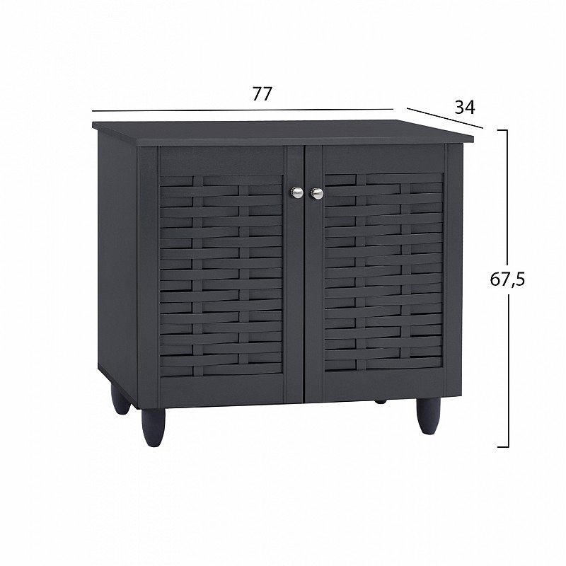 ΠΑΠΟΥΤΣΟΘΗΚΗ-ΝΤΟΥΛΑΠΙ ΞΥΛΙΝΗ CASSIOPE HM2208.10 ΓΚΡΙ 77Χ34Χ67.5εκ. ΠΑΠΟΥΤΣΟΘΗΚΗ-ΝΤΟΥΛΑΠΙ ΞΥΛΙΝΗ CASSIOPE HM2208.10 ΓΚΡΙ 77Χ34Χ67.5εκ.