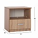 ΚΟΜΟΔΙΝΟ ΜΕ ΣΥΡΤΑΡΙ ADLER SONAMA OAK HM2431.01 45x40x48 εκ. ΚΟΜΟΔΙΝΟ ΜΕ ΣΥΡΤΑΡΙ ADLER SONAMA OAK HM2431.01 45x40x48 εκ.