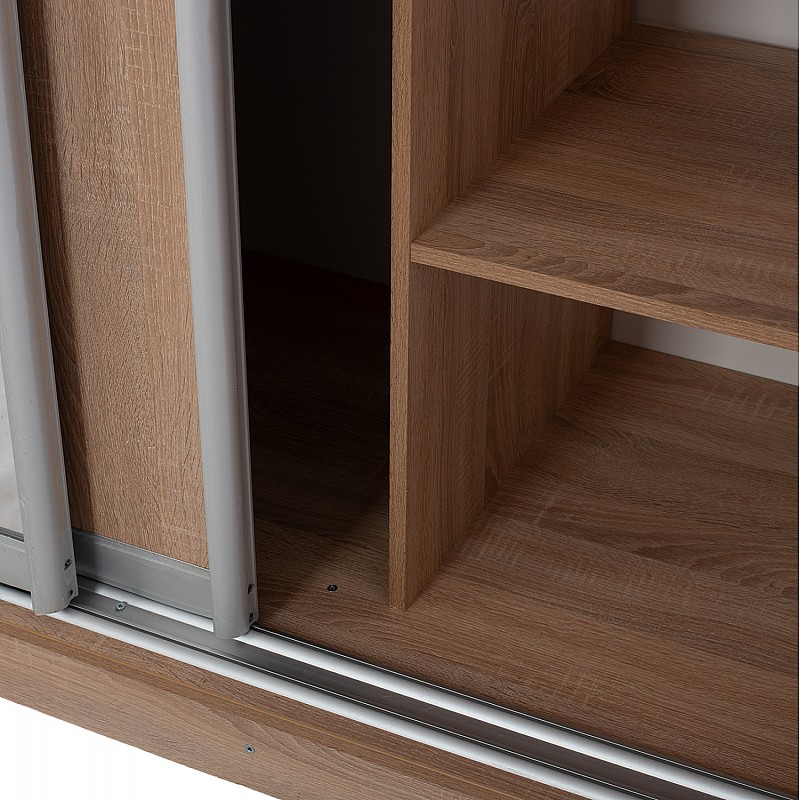 ΝΤΟΥΛΑΠΑ 3ΦΥΛΛΗ ΣΥΡΟΜΕΝΗ ΜΕ ΚΑΘΡΕΠΤΗ SONAMA OAK HM2435  200X60X210Υεκ ΝΤΟΥΛΑΠΑ 3ΦΥΛΛΗ ΣΥΡΟΜΕΝΗ ΜΕ ΚΑΘΡΕΠΤΗ SONAMA OAK HM2435  200X60X210Υεκ