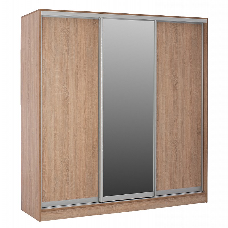 ΝΤΟΥΛΑΠΑ 3ΦΥΛΛΗ ΣΥΡΟΜΕΝΗ ΜΕ ΚΑΘΡΕΠΤΗ SONAMA OAK HM2435  200X60X210Υεκ ΝΤΟΥΛΑΠΑ 3ΦΥΛΛΗ ΣΥΡΟΜΕΝΗ ΜΕ ΚΑΘΡΕΠΤΗ SONAMA OAK HM2435  200X60X210Υεκ