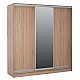 ΝΤΟΥΛΑΠΑ 3ΦΥΛΛΗ ΣΥΡΟΜΕΝΗ ΜΕ ΚΑΘΡΕΠΤΗ SONAMA OAK HM2435  200X60X210Υεκ ΝΤΟΥΛΑΠΑ 3ΦΥΛΛΗ ΣΥΡΟΜΕΝΗ ΜΕ ΚΑΘΡΕΠΤΗ SONAMA OAK HM2435  200X60X210Υεκ