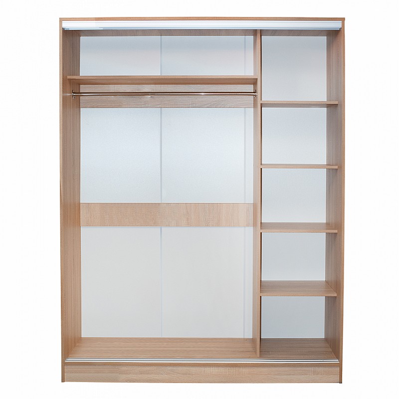 ΝΤΟΥΛΑΠΑ 2ΦΥΛΛΗ 180X60X210Υεκ. ΣΥΡΟΜΕΝΗ ΜΕ ΚΑΘΡΕΠΤΗ SONAMA OAK HM2437 ΝΤΟΥΛΑΠΑ 2ΦΥΛΛΗ 180X60X210Υεκ. ΣΥΡΟΜΕΝΗ ΜΕ ΚΑΘΡΕΠΤΗ SONAMA OAK HM2437
