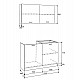 ΣΥΝΘΕΣΗ ΚΟΥΖΙΝΑΣ BLAINE ΜΕΛΑΜΙΝΗ ΓΚΡΙ HM2439.10 120x46-29,2εκ. ΣΥΝΘΕΣΗ ΚΟΥΖΙΝΑΣ BLAINE ΜΕΛΑΜΙΝΗ ΓΚΡΙ HM2439.10 120x46-29,2εκ.