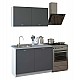 ΣΥΝΘΕΣΗ ΚΟΥΖΙΝΑΣ BLAINE ΜΕΛΑΜΙΝΗ ΓΚΡΙ HM2439.10 120x46-29,2εκ. ΣΥΝΘΕΣΗ ΚΟΥΖΙΝΑΣ BLAINE ΜΕΛΑΜΙΝΗ ΓΚΡΙ HM2439.10 120x46-29,2εκ.