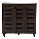 ΠΑΠΟΥΤΣΟΘΗΚΗ-ΝΤΟΥΛΑΠΑ PROLLY HM9609.01 ΜΕΛΑΜΙΝΗ WENGE-3ΠΟΡΤΕΣ-4ΡΑΦΙΑ 87x32x88Υεκ. ΠΑΠΟΥΤΣΟΘΗΚΗ-ΝΤΟΥΛΑΠΑ PROLLY HM9609.01 ΜΕΛΑΜΙΝΗ WENGE-3ΠΟΡΤΕΣ-4ΡΑΦΙΑ 87x32x88Υεκ.