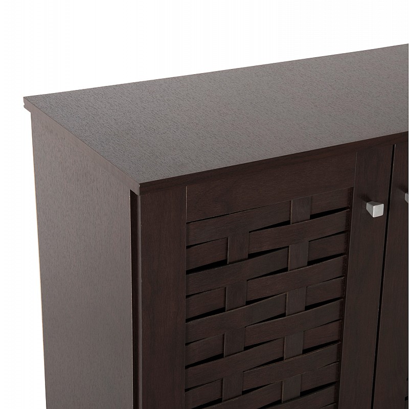 ΠΑΠΟΥΤΣΟΘΗΚΗ-ΝΤΟΥΛΑΠΙ PRODY HM9610.01 ΜΕΛΑΜΙΝΗ WENGE 3 ΠΟΡΤΕΣ 115x34x89Υεκ. ΠΑΠΟΥΤΣΟΘΗΚΗ-ΝΤΟΥΛΑΠΙ PRODY HM9610.01 ΜΕΛΑΜΙΝΗ WENGE 3 ΠΟΡΤΕΣ 115x34x89Υεκ.