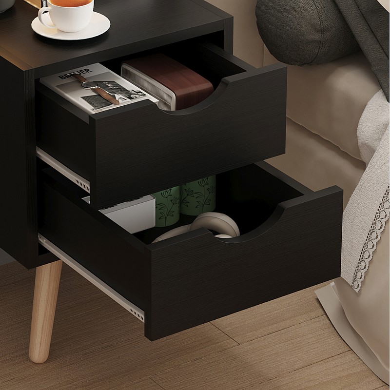 ΚΟΜΟΔΙΝΟ DINKL HM2472.02 ΜΕΛΑΜΙΝΗ-2 ΣΥΡΤΑΡΙΑ-WENGE 29,5x29,5x45Υεκ ΚΟΜΟΔΙΝΟ DINKL HM2472.02 ΜΕΛΑΜΙΝΗ-2 ΣΥΡΤΑΡΙΑ-WENGE 29,5x29,5x45Υεκ