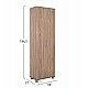 ΠΑΠΟΥΤΣΟΘΗΚΗ-ΝΤΟΥΛΑΠΑ CLUSE HM2403.20 ΜΕΛΑΜΙΝΗ SONAMA OAK ΧΡΩΜΑ 60Χ37Χ186,5Υεκ. ΠΑΠΟΥΤΣΟΘΗΚΗ-ΝΤΟΥΛΑΠΑ CLUSE HM2403.20 ΜΕΛΑΜΙΝΗ SONAMA OAK ΧΡΩΜΑ 60Χ37Χ186,5Υεκ.