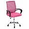 ΚΑΡΕΚΛΑ ΓΡΑΦΕΙΟΥ TRAIL HM1192.35 ΡΟΖ MESH-ΠΟΔΙ ΧΡΩΜΙΟΥ 62x51x98Υεκ.