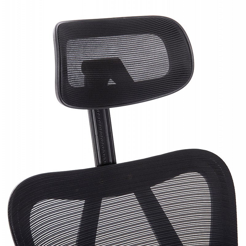 ΚΑΡΕΚΛΑ ΓΡΑΦΕΙΟΥ MEXER HM1195.01 ΜΑΥΡΟ MESH-ΜΕΤΑΛ.ΒΑΣΗ-NYLON ΣΚΕΛΕΤΟΣ 68x70x136Υεκ.