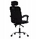 ΚΑΡΕΚΛΑ ΓΡΑΦΕΙΟΥ CRONER HM1196.01 ΜΑΥΡΟ MESH-ΜΕΤΑΛ.ΒΑΣΗ-NYLON ΣΚΕΛΕΤΟΣ 58x99x120Υεκ.
