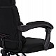ΚΑΡΕΚΛΑ ΓΡΑΦΕΙΟΥ CRONER HM1196.01 ΜΑΥΡΟ MESH-ΜΕΤΑΛ.ΒΑΣΗ-NYLON ΣΚΕΛΕΤΟΣ 58x99x120Υεκ.