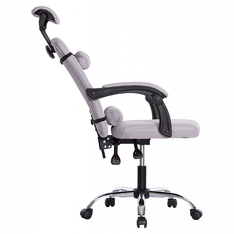 ΚΑΡΕΚΛΑ ΓΡΑΦΕΙΟΥ CRONER HM1196.02 ΓΚΡΙ MESH-ΜΕΤΑΛ.ΒΑΣΗ-NYLON ΣΚΕΛΕΤΟΣ 58x67x124Υεκ. ΚΑΡΕΚΛΑ ΓΡΑΦΕΙΟΥ CRONER HM1196.02 ΓΚΡΙ MESH-ΜΕΤΑΛ.ΒΑΣΗ-NYLON ΣΚΕΛΕΤΟΣ 58x67x124Υεκ.