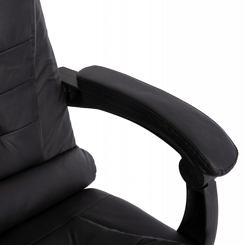 ΚΑΡΕΚΛΑ ΓΡΑΦΕΙΟΥ LAGOM HM1198 ΜΑΥΡO PVC-ΜΕΤΑΛ.ΒΑΣΗ-ΜΑΥΡΟ NYLON ΣΚΕΛΕΤΟΣ 60x70x104Υεκ