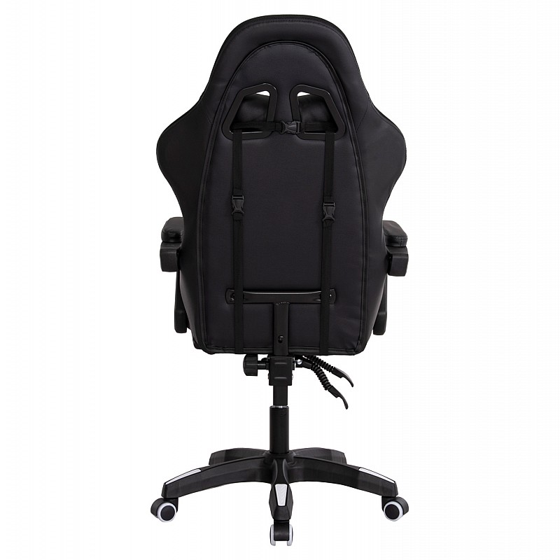 ΠΟΛΥΘΡΟΝΑ GAMING DARREN HM1203.04 ΜΑΥΡΟ-ΛΕΥΚΟ PVC & NYLON 58.5x100x120Υεκ. ΠΟΛΥΘΡΟΝΑ GAMING DARREN HM1203.04 ΜΑΥΡΟ-ΛΕΥΚΟ PVC & NYLON 58.5x100x120Υεκ.