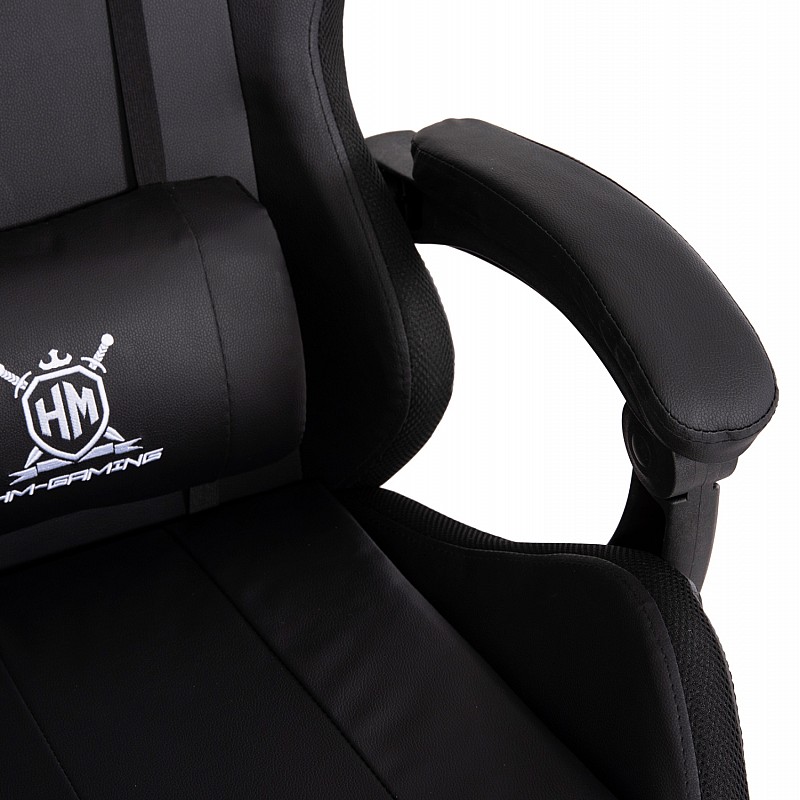 ΠΟΛΥΘΡΟΝΑ GAMING DARREN HM1203.04 ΜΑΥΡΟ-ΛΕΥΚΟ PVC & NYLON 58.5x100x120Υεκ. ΠΟΛΥΘΡΟΝΑ GAMING DARREN HM1203.04 ΜΑΥΡΟ-ΛΕΥΚΟ PVC & NYLON 58.5x100x120Υεκ.