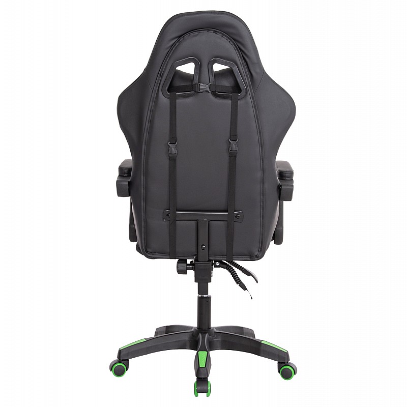 ΠΟΛΥΘΡΟΝΑ GAMING DARREN HM1203.03 ΜΑΥΡΟ-ΠΡΑΣΙΝΟ PVC & NYLON 58.5x100x120Υεκ. ΠΟΛΥΘΡΟΝΑ GAMING DARREN HM1203.03 ΜΑΥΡΟ-ΠΡΑΣΙΝΟ PVC & NYLON 58.5x100x120Υεκ.