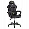 ΠΟΛΥΘΡΟΝΑ GAMING DARREN HM1203.03 ΜΑΥΡΟ-ΠΡΑΣΙΝΟ PVC & NYLON 58.5x100x120Υεκ.