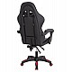 ΠΟΛΥΘΡΟΝΑ GAMING DARREN HM1203.01 ΜΑΥΡΟ-ΚΟΚΚΙΝΟ PVC & NYLON 58.5x100x120Υεκ.
