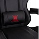 ΠΟΛΥΘΡΟΝΑ GAMING DARREN HM1203.01 ΜΑΥΡΟ-ΚΟΚΚΙΝΟ PVC & NYLON 58.5x100x120Υεκ.