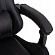 ΠΟΛΥΘΡΟΝΑ GAMING DARREN HM1203.01 ΜΑΥΡΟ-ΚΟΚΚΙΝΟ PVC & NYLON 58.5x100x120Υεκ.