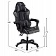 ΠΟΛΥΘΡΟΝΑ GAMING DARREN HM1203.10 ΜΑΥΡΟ-ΓΚΡΙ PVC & NYLON 60x60x120Υεκ. ΠΟΛΥΘΡΟΝΑ GAMING DARREN HM1203.10 ΜΑΥΡΟ-ΓΚΡΙ PVC & NYLON 60x60x120Υεκ.