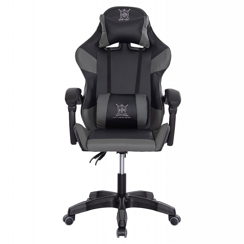 ΠΟΛΥΘΡΟΝΑ GAMING DARREN HM1203.10 ΜΑΥΡΟ-ΓΚΡΙ PVC & NYLON 60x60x120Υεκ. ΠΟΛΥΘΡΟΝΑ GAMING DARREN HM1203.10 ΜΑΥΡΟ-ΓΚΡΙ PVC & NYLON 60x60x120Υεκ.