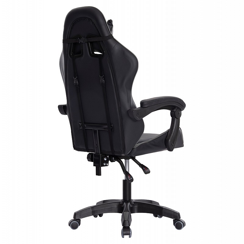 ΠΟΛΥΘΡΟΝΑ GAMING DARREN HM1203.10 ΜΑΥΡΟ-ΓΚΡΙ PVC & NYLON 60x60x120Υεκ. ΠΟΛΥΘΡΟΝΑ GAMING DARREN HM1203.10 ΜΑΥΡΟ-ΓΚΡΙ PVC & NYLON 60x60x120Υεκ.