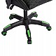 ΠΟΛΥΘΡΟΝΑ GAMING LOOT HM1204 ΜΑΥΡΟ-ΠΡΑΣΙΝΟ PVC & NYLON 60x60x120Υεκ.