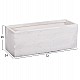 ΣΕΤ 3ΤΜΧ ΓΛΑΣΤΡΕΣ ΟΡΘΟΓΩΝΙΕΣ GARDENER HM4723 FIBERCLAY ΓΚΡΙ CEMENT 81x30x30Υεκ. ΣΕΤ 3ΤΜΧ ΓΛΑΣΤΡΕΣ ΟΡΘΟΓΩΝΙΕΣ GARDENER HM4723 FIBERCLAY ΓΚΡΙ CEMENT 81x30x30Υεκ.