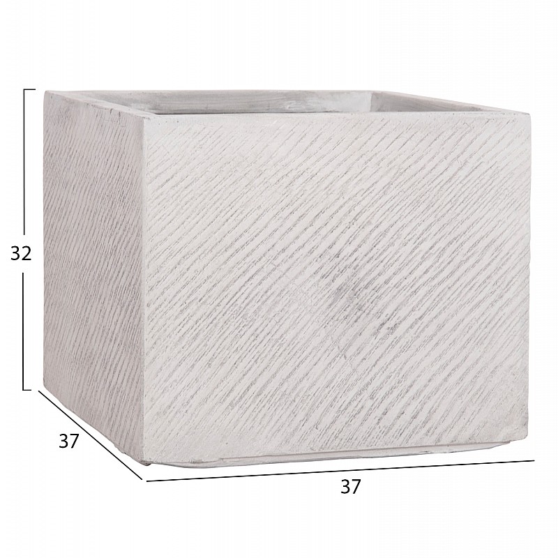 ΣΕΤ 4ΤΜΧ ΓΛΑΣΤΡΕΣ ΤΕΤΡΑΓΩΝΕΣ GARDENER HM4730 FIBERCLAY ΓΚΡΙ CEMENT 37x37x32Υεκ. ΣΕΤ 4ΤΜΧ ΓΛΑΣΤΡΕΣ ΤΕΤΡΑΓΩΝΕΣ GARDENER HM4730 FIBERCLAY ΓΚΡΙ CEMENT 37x37x32Υεκ.
