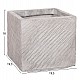ΣΕΤ 4ΤΜΧ ΓΛΑΣΤΡΕΣ ΤΕΤΡΑΓΩΝΕΣ GARDENER HM4730 FIBERCLAY ΓΚΡΙ CEMENT 37x37x32Υεκ. ΣΕΤ 4ΤΜΧ ΓΛΑΣΤΡΕΣ ΤΕΤΡΑΓΩΝΕΣ GARDENER HM4730 FIBERCLAY ΓΚΡΙ CEMENT 37x37x32Υεκ.