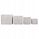 ΣΕΤ 4ΤΜΧ ΓΛΑΣΤΡΕΣ ΤΕΤΡΑΓΩΝΕΣ GARDENER HM4730 FIBERCLAY ΓΚΡΙ CEMENT 37x37x32Υεκ. ΣΕΤ 4ΤΜΧ ΓΛΑΣΤΡΕΣ ΤΕΤΡΑΓΩΝΕΣ GARDENER HM4730 FIBERCLAY ΓΚΡΙ CEMENT 37x37x32Υεκ.