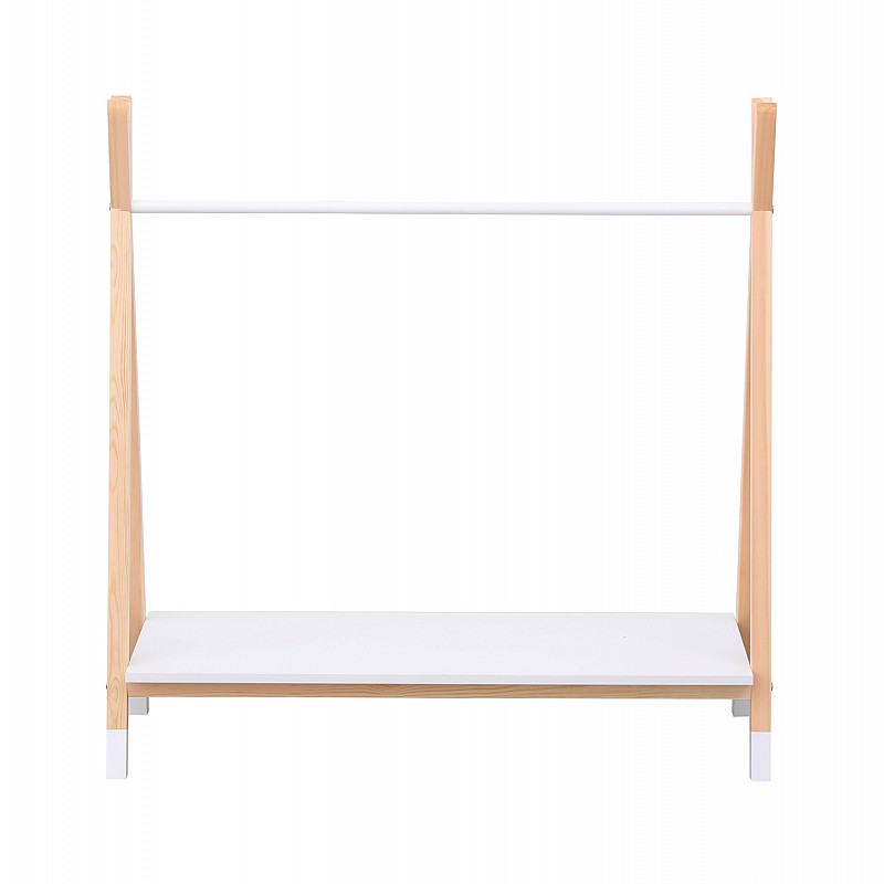 ΚΡΕΜΑΣΤΡΑ ΠΑΙΔΙΚH ΜΕ ΡΑΦΙ PASCHAL HM2490.03 ΜΕΛΑΜΙΝΗ-ΞΥΛΟ ΠΕΥΚΟΥ 100x40x100Υεκ