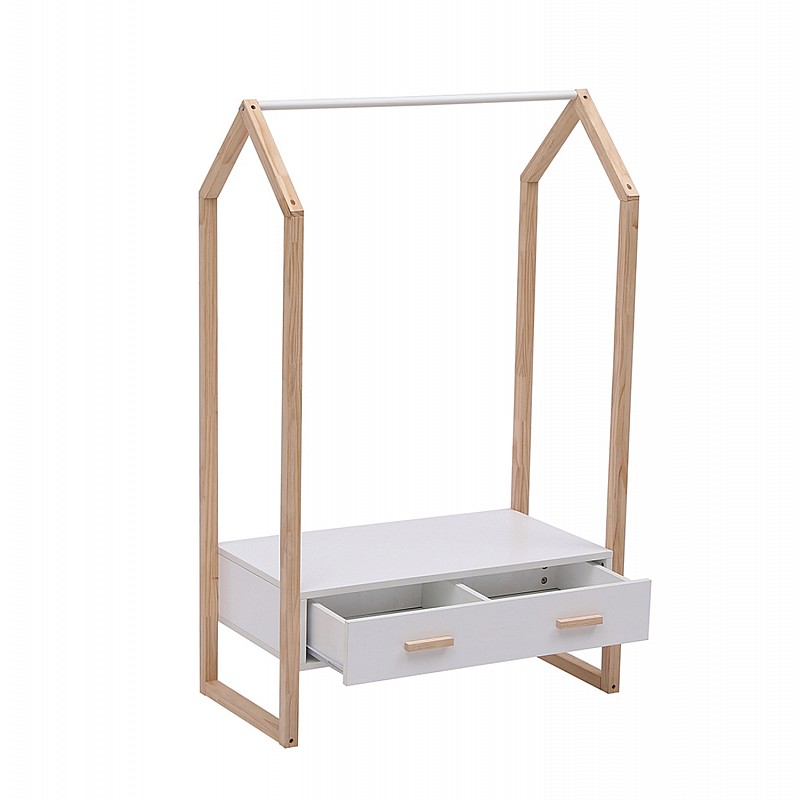 ΚΡΕΜΑΣΤΡΑ ΜΕ ΣΥΡΤΑΡΙ ΠΑΙΔΙΚH PEPE HM2492.03 ΜΕΛΑΜΙΝΗ-ΞΥΛΟ ΠΕΥΚΟΥ 80x40x125Υεκ