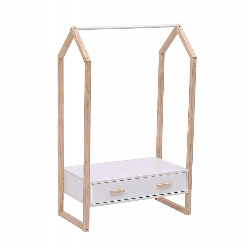 ΚΡΕΜΑΣΤΡΑ ΜΕ ΣΥΡΤΑΡΙ ΠΑΙΔΙΚH PEPE HM2492.03 ΜΕΛΑΜΙΝΗ-ΞΥΛΟ ΠΕΥΚΟΥ 80x40x125Υεκ