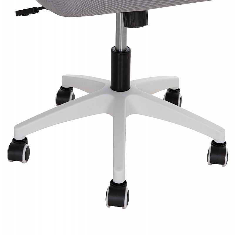 ΚΑΡΕΚΛΑ ΓΡΑΦΕΙΟΥ BLAZER HM1205.02 ΓΚΡΙ MESH-ΛΕΥΚΟΣ ΣΚΕΛΕΤΟΣ 60x58x110-130Υεκ.