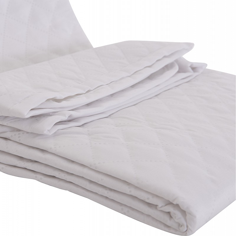 ΕΠΙΣΤΡΩΜΑ ΑΔΙΑΒΡΟΧΟ VELURA HM12174.90 MICROFIBER & PU--4 ΛΑΣΤΙΧΑ 90x200εκ