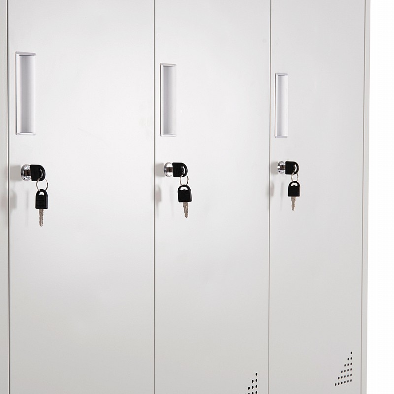 ΦΟΡΙΑΜΟΣ ΜΕΤΑΛΛΙΚΟΣ BRAILA HM5546.11 6 ΝΤΟΥΛΑΠΑΚΙΑ ΜΕ ΚΛΕΙΔΑΡΙΕΣ-ΓΚΡΙ 90x45x185Υεκ.