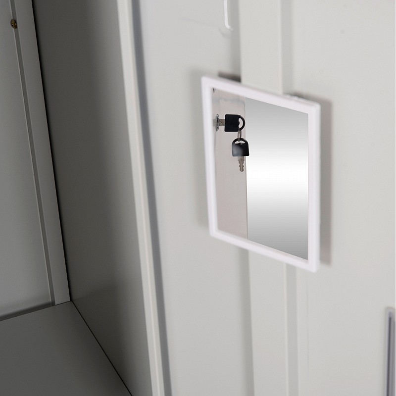 ΦΟΡΙΑΜΟΣ ΜΕΤΑΛΛΙΚΟΣ BRAILA HM5546.11 6 ΝΤΟΥΛΑΠΑΚΙΑ ΜΕ ΚΛΕΙΔΑΡΙΕΣ-ΓΚΡΙ 90x45x185Υεκ.