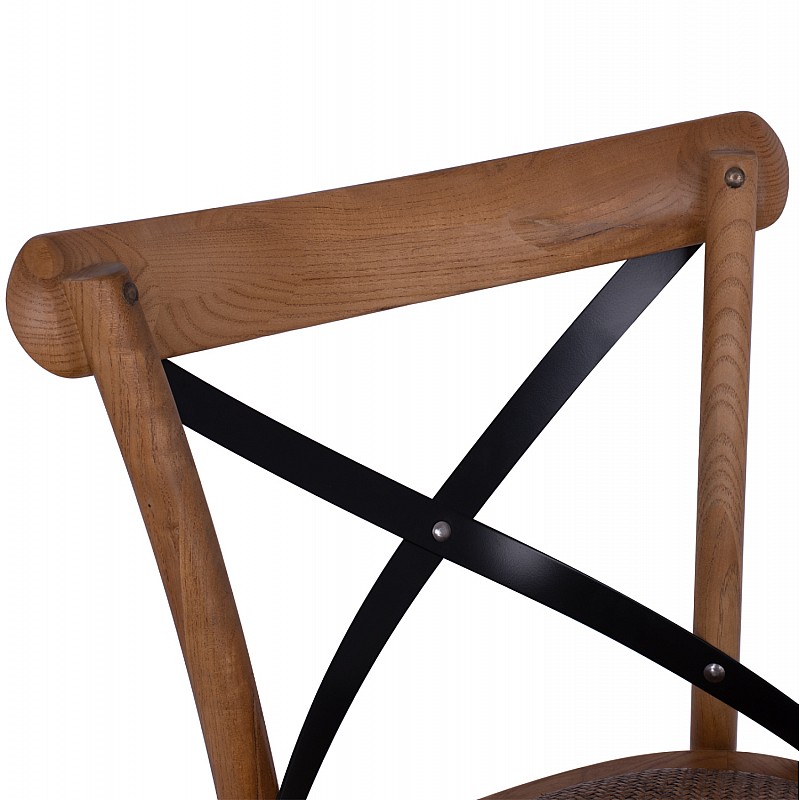 ΣΚΑΜΠΩ ΞΥΛΙΝΟ FORENZA HM8304 ΜΕ ΜΕΤΑΛΛΙΚΗ ΧΙΑΣΤΙ ΠΛΑΤΗ 50Χ58Χ113 ΕΚ