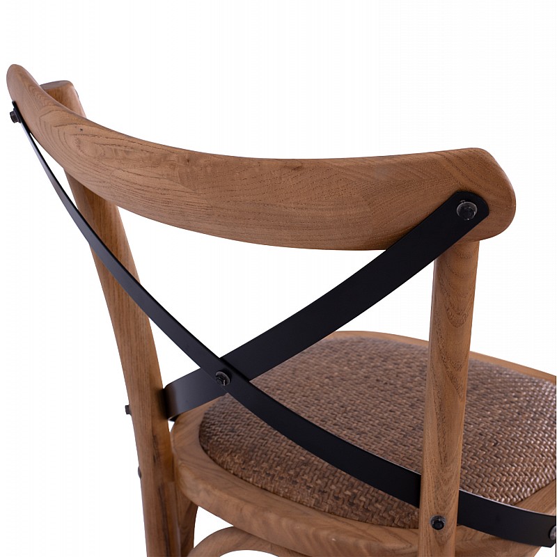 ΣΚΑΜΠΩ ΞΥΛΙΝΟ FORENZA HM8304 ΜΕ ΜΕΤΑΛΛΙΚΗ ΧΙΑΣΤΙ ΠΛΑΤΗ 50Χ58Χ113 ΕΚ