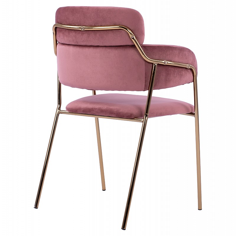 ΠΟΛΥΘΡΟΝΑΚΙ KELSO HM8521.02 ΒΕΛΟΥΔΟ ΣΑΠΙΟ ΜΗΛΟ & ΕΠΙΧΡΥΣΟ ΠΟΔΙ 52,5x52x80Υ εκ.