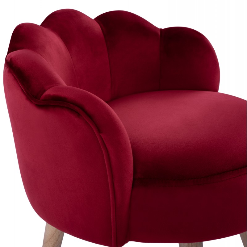 ΣΚΑΜΠΟ ΜΕ ΠΛΑΤΗ ELISE HM8628.06 ΑΠΟ ΚΟΚΚΙΝΟ ΒΕΛΟΥΔΟ 55x52x60Υ εκ. ΣΚΑΜΠΟ ΜΕ ΠΛΑΤΗ ELISE HM8628.06 ΑΠΟ ΚΟΚΚΙΝΟ ΒΕΛΟΥΔΟ 55x52x60Υ εκ.