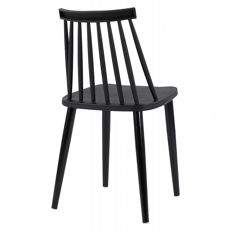 ΚΑΡΕΚΛΑ ΤΡΑΠΕΖΑΡΙΑΣ HM8052.12 VANESSA ΜΑΥΡΟ ΜΕ ΜΕΤΑΛΛΙΚΑ ΠΟΔΙΑ ΜΑΥΡΑ