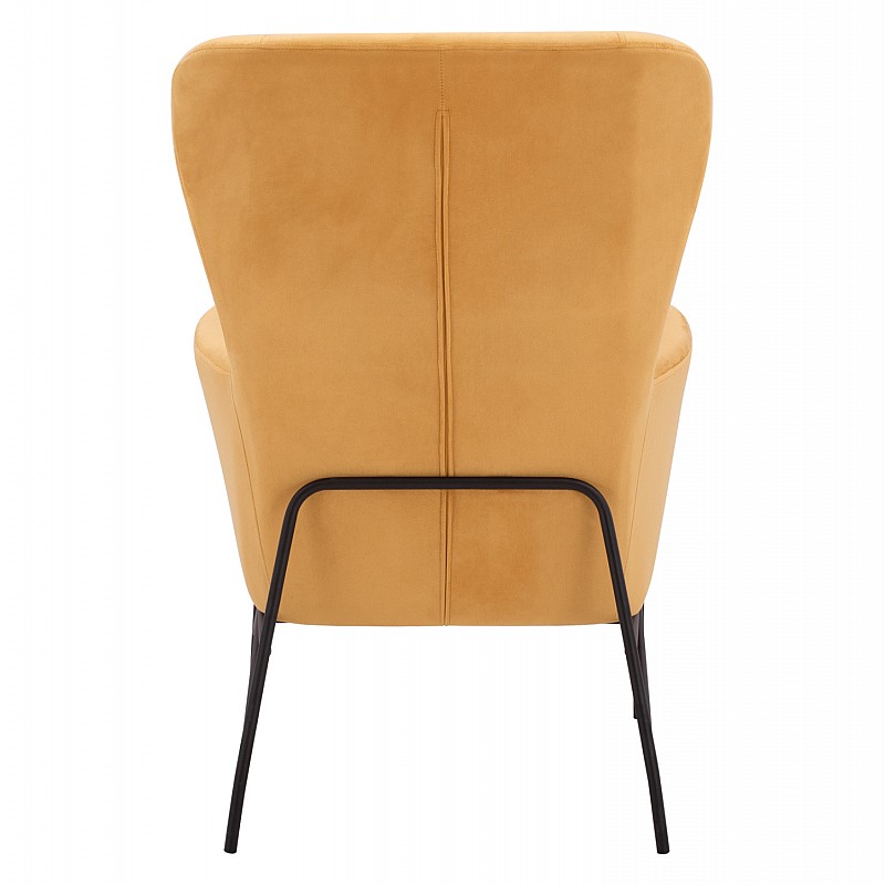 ΠΟΛΥΘΡΟΝΑ ΜΠΕΡΖΕΡΑ ΒΕΛΟΥΔΟ ΧΡΥΣΟ ΜΕ ΜΕΤΑΛΛΙΚΟ ΜΑΥΡΟ ΠΟΔΙ HM8721.09 67x80x102 εκ.