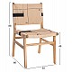 ΚΑΡΕΚΛΑ RUBBERWOOD ΚΑΙ ΣΧΟΙΝΙ ΣΕ ΦΥΣΙΚΟ RUSTIC 50x60x88Yεκ.HM9323.01 ΚΑΡΕΚΛΑ RUBBERWOOD ΚΑΙ ΣΧΟΙΝΙ ΣΕ ΦΥΣΙΚΟ RUSTIC 50x60x88Yεκ.HM9323.01