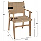 ΠΟΛΥΘΡΟΝΑ BAND RUBBERWOOD ΚΑΙ ΣΧΟΙΝΙ 62,5x60x88Yεκ.HM9324.01 ΠΟΛΥΘΡΟΝΑ BAND RUBBERWOOD ΚΑΙ ΣΧΟΙΝΙ 62,5x60x88Yεκ.HM9324.01