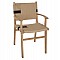 ΠΟΛΥΘΡΟΝΑ BAND RUBBERWOOD ΚΑΙ ΣΧΟΙΝΙ 62,5x60x88Yεκ.HM9324.01