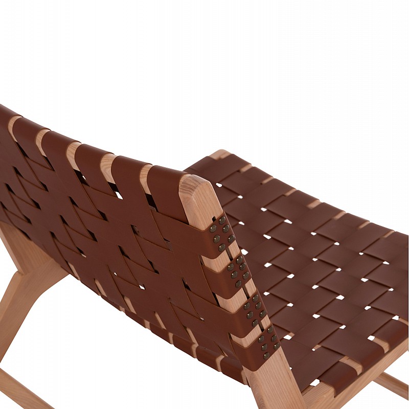 ΠΟΛΥΘΡΟΝΑ HM9326.01 FELIPE ΞΥΛΟ ΤΟΟΝ ΜΕ ΠΛΕΞΗ PU 67x70x75Y εκ.